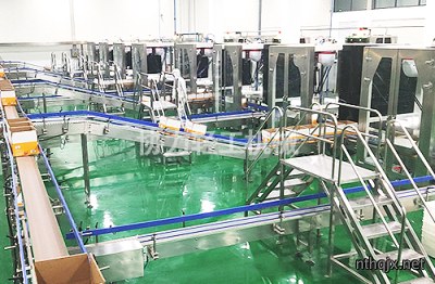 软袋产品无序抓取装箱生产线